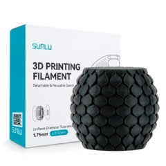 Filamento Sunlu PLA Clássico Preto - Black - 1.75mm 1kg 