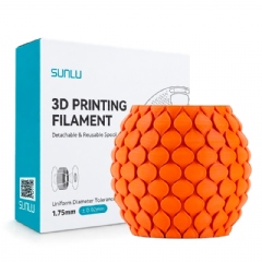 Filamento Sunlu PLA Matte Laranja Vibrante Fosco - Sunny Orange - 1.75mm 1kg 