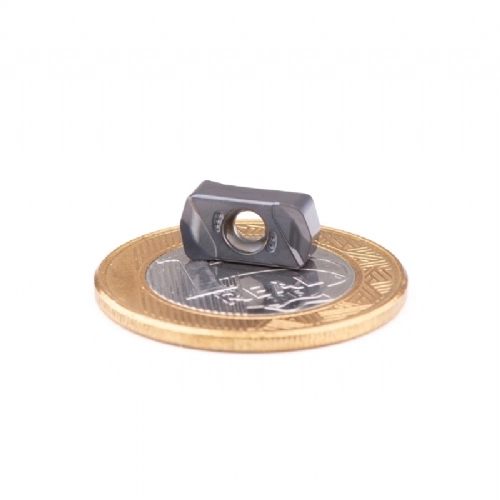 Ampliar foto Inserto LNMU0303ZER ML AlTin Pastilha de Metal Duro para Aco  Grade 5537   10 pecas