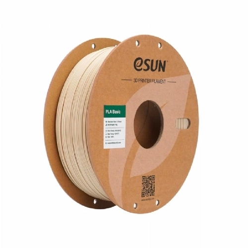 Filamento Esun PLA Basic Bone White   Branco Osso   1.75mm 1kg 