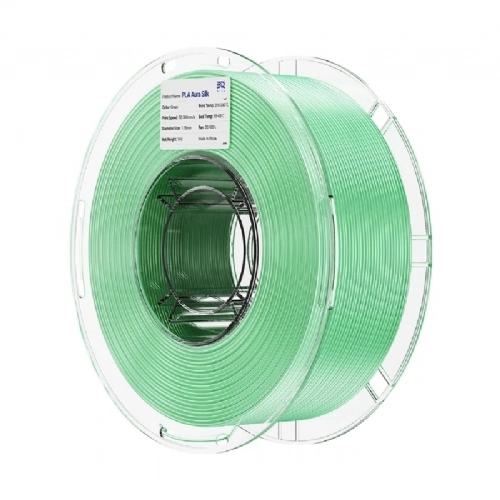 Filamento PLA Aura Silk Green   Verde   BIQU   1.75mm 1kg 