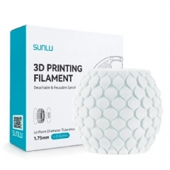Filamento Sunlu PETG Branco - White - 1.75mm 1kg 