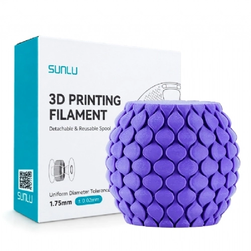 Filamento Sunlu PETG Roxo Claro   Lavander Purple   1.75mm 1kg 