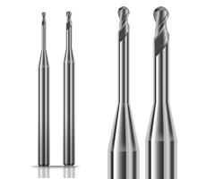 fresa Long neck topo esférico