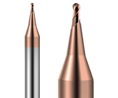 Micro fresa de topo reto