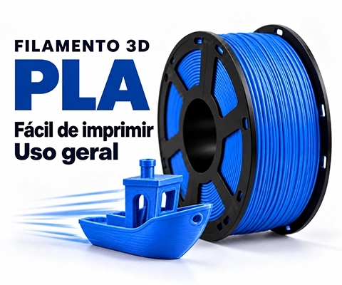 Filamento PLA para impressão 3D