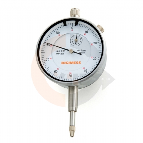 Relógio Comparador Analógico 0.01mm - Digimess 121.300 Relógio Comparador Analógico 0.01mm - Digimess 121.300