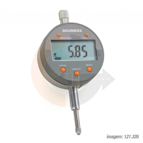 Relógio Comparador Digital 0.01mm Digimess 121.335 Relógio Comparador Digital 0.01mm Digimess 121.335