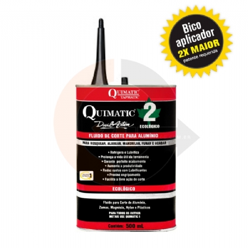 Fluido de corte para Alumínio Quimatic 2 Ecológico, 500ml Fluido de corte para Alumínio Quimatic 2 Ecológico, 500ml