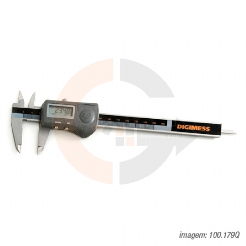Paquímetro Digital 150mm Nível de Proteção IP65 Digimess 100.179Q Paquímetro Digital 150mm Nível de Proteção IP65 Digimess 100.179Q