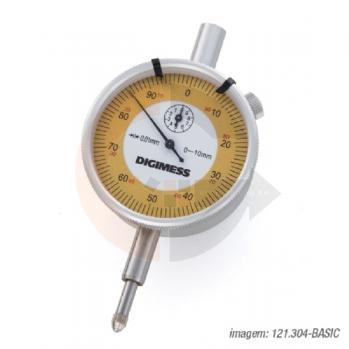 Relógio Comparador 0.01mm Digimess 121.304 Basic Relógio Comparador 0.01mm Digimess 121.304 Basic