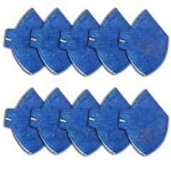 Kit 10 Máscaras Respiratória Semifacial descartável PFF2-S sem válvula - CA 39235 Kit 10 Máscaras Respiratória Semifacial descartável PFF2-S sem válvula - CA 39235