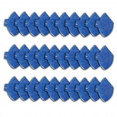 Kit 30 Máscaras Respiratória Semifacial descartável PFF2-S sem válvula - CA 39235 Kit 30 Máscaras Respiratória Semifacial descartável PFF2-S sem válvula - CA 39235