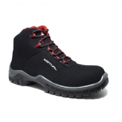 Bota de Segurança Energy em Microfibra com Bico de PVC - Preto e Vermelho Nº 40 - Estival Bota de Segurança Energy em Microfibra com Bico de PVC - Preto e Vermelho Nº 40 - Estival
