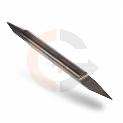 Fresa de Gravação Flat 30º x 0.1mm com 2 pontas Metal Duro Fresa de Gravação Flat 30º x 0.1mm com 2 pontas Metal Duro