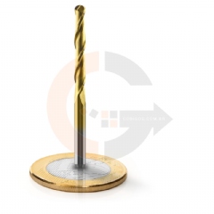 Fresa Esférica Ball Nose 3.175mm x 22mm Metal Duro com Titânio Fresa Esférica Ball Nose 3.175mm x 22mm Metal Duro com Titânio