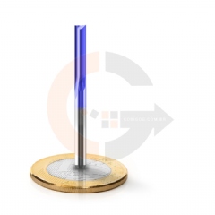 Fresa para MDF 2 Cortes Retos 3.175mm x 12mm Metal Duro Nano Cobertura Fresa para MDF 2 Cortes Retos 3.175mm x 12mm Metal Duro Nano Cobertura