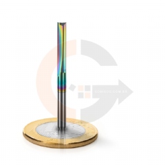 Fresa para MDF 2 Cortes Retos 3.175mm x 17mm Metal Duro Cobertura DLC