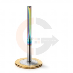 Fresa para MDF 2 Cortes Retos 4.0mm x 32mm Metal Duro Cobertura DLC