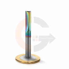 Fresa para MDF 2 Cortes Retos 6.0mm x 22mm Metal Duro Cobertura DLC