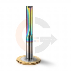 Fresa para MDF 2 Cortes Retos 8.0mm x 32mm Metal Duro Cobertura DLC