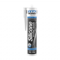 Adesivo de Silicone Acético 280g Preto - Tekbond