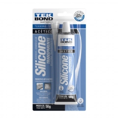 Adesivo de Silicone Acético 50g Blister Transparente - Tekbond