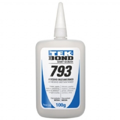 Adesivo Instantâneo 793 100g Bico Anti entupimento - Tekbond