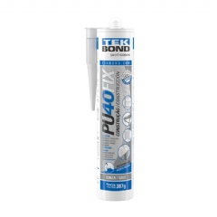 Adesivo PU40 Fix Cinza 387g/280ml - Tekbond