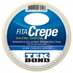 Fita Crepe 24mm x 50m - Tekbond