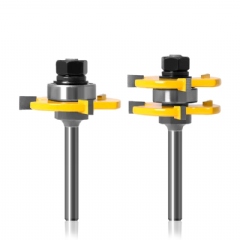 Fresa Encaixe Macho Fêmea 1/4 x 1/4 (6.35mm x 6.35mm) para Tupia