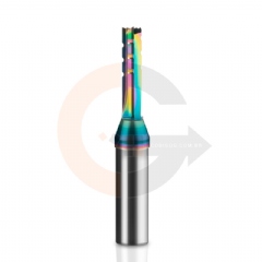 Fresa TCT 3 cortes retos 6mmx22mm com Cobertura DLC
