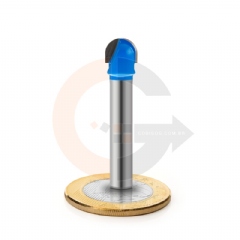Fresa Esférica para Madeira e MDF 3/8 (9.52mm) - Haste 1/4