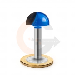Fresa Esférica para Madeira e MDF 7/8 (22.22mm) - Haste 1/4