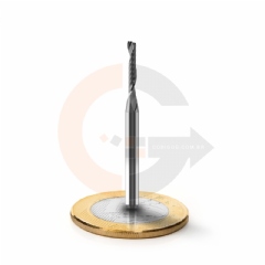 Fresa Para Acrílico e Outros Plásticos  1 Corte 2.5mm x 12mm Metal Duro