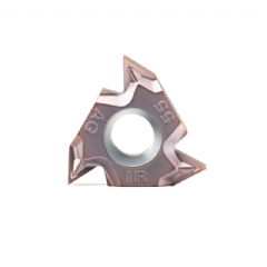 Inserto de Rosca 16IR AG55 P0.5 - 3.0mm TPI48-8 Pastilha de Metal Duro para Aço - 1 peça