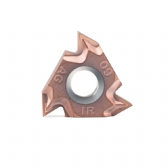 Inserto de Rosca 16IR AG60 P0.5-3.0mm TPI48-8 Pastilha de Metal Duro para Aço - 1 peça