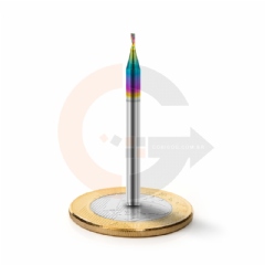 Fresa para Acrílico e Outros Plásticos  1 Corte 1.0mm x 3.0mm Metal Duro com DLC