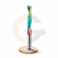 Fresa para Acrílico e Outros Plásticos  1 Corte 6.0mm x 32mm Metal Duro com DLC