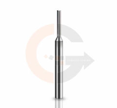 Fresa TCT 2 cortes retos 3mmx20mm - Haste 1/4