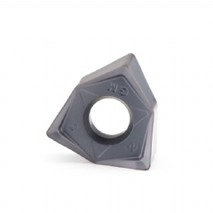 Inserto WNMU080608EN GM AlTin Pastilha de Metal Duro para Aço, Grade 5537 - 1 peça