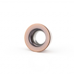 Inserto RDMT10T3MO TiAlsin Pastilha de Metal Duro para Aço Inox, Grade 5835 - 1 peça