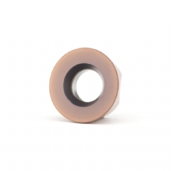 Inserto RPMT 08T2MO TiAlsin Pastilha de Metal Duro para Aço Inox, Grade 5835 - 1 peça