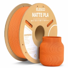 Filamento PLA Matte Fosco Laranja - Orange - Elegoo - 1.75mm 1kg 