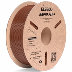 Filamento Rapid PLA+ Marrom - Elegoo - 600mm/s Hyper Velocidade - 1kg 
