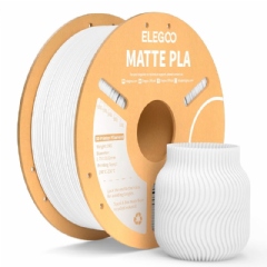 Filamento PLA Matte Fosco Branco - Elegoo - 1.75mm 1kg 