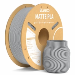 Filamento PLA Matte Cinza Ardósia - Slate Grey - Elegoo - 1.75mm 1kg 