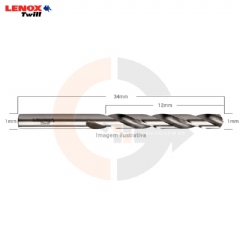 Broca Aço Rápido HSS 1.0mm Lenox Twill TW104