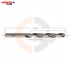 Broca Aço Rápido HSS 7.0mm Lenox Twill TW104