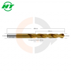Broca Autocentrante 2.0mm Aço Rápido HT Ferramentas